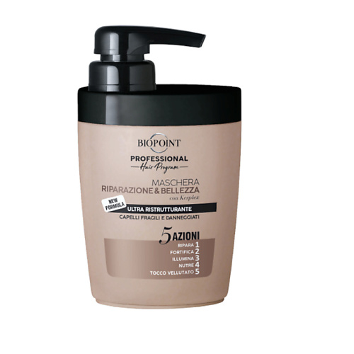 BIOPOINT PROFESSIONAL Маска для поврежденных и хрупких волос Восстановление и Красота Repair&Beauty 300 #1
