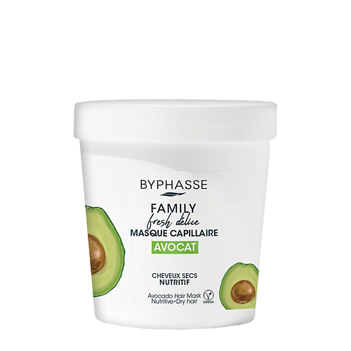 BYPHASSE Маска для волос FAMILY FRESH DELICE Авокадо для сухих волос 250 #1