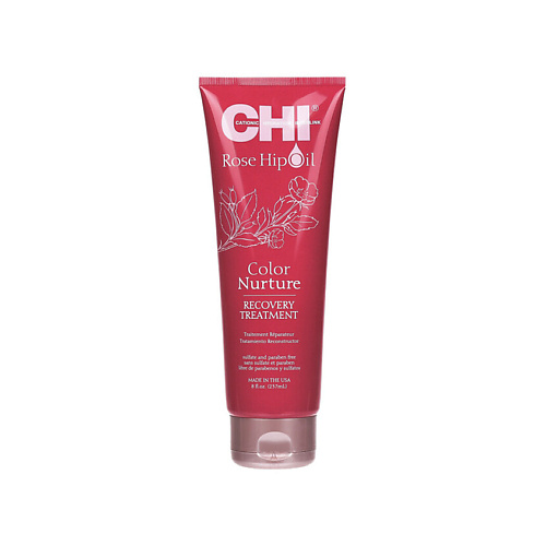 CHI Маска с маслом шиповника Rose Hip Oil Recovery Treatment 237 #1