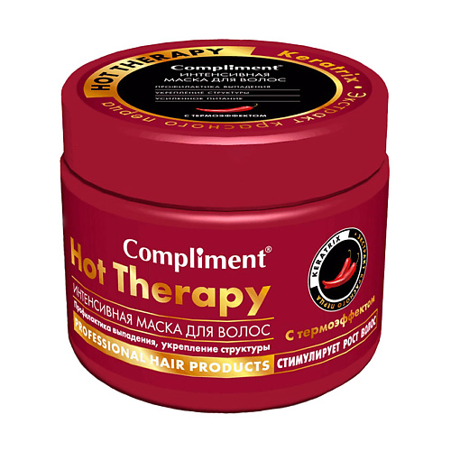 COMPLIMENT Интенсивная маска для волос Hot Therapy профилактика выпадения, укрепление структуры 500 #1