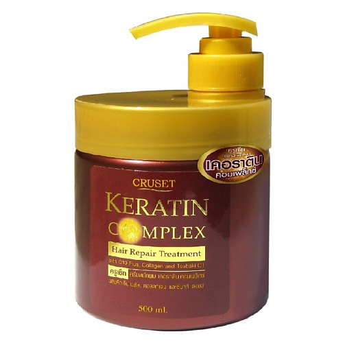 CRUSET Маска для волос Кератиновый Комплекс  "Восстановление" Keratin Complex 500 #1