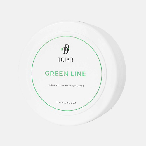 DUAR Укрепляющая маска для ослабленных и поврежденных волос Green Line 200 #1