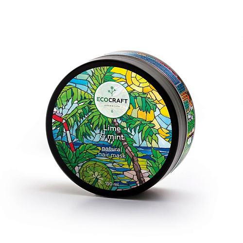 ECOCRAFT Маска для укрепления волос Лайм и мята Lime & Mint Natural Hair Mask 150 #1