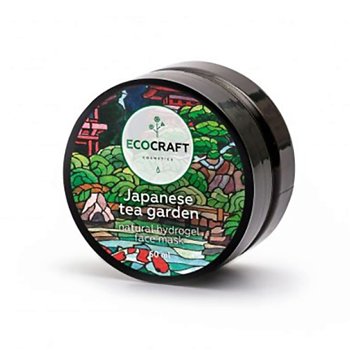 ECOCRAFT Маска для увлажнения волос Японский чайный сад Japanese Tea Garden Natural Hydrogel Face Mask 60 #1