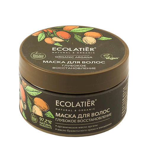 ECOLATIER Ecolatier GREEN Маска для волос Глубокое восстановление ORGANIC ARGANA 250 #1