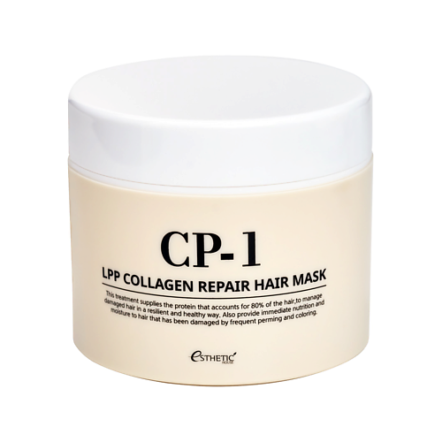 ESTHETIC HOUSE Восстанавливающая маска для волос CP-1 LPP COLLAGEN REPAIR HAIR MASK 300 #1