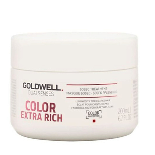 GOLDWELL Маска для окрашенных волос Dualsenses Color Extra Rich 60Sec 200 #1