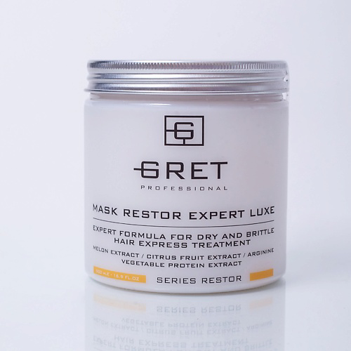 GRET Professional Маска для восстановления волос MASK RESTOR EXPERT LUXE 500 #1
