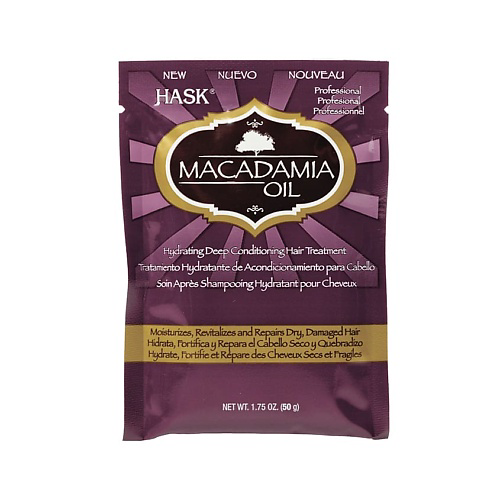 HASK Маска для волос увлажняющая с маслом Макадамии Macadamia Oil Hair Treatment 50 #1
