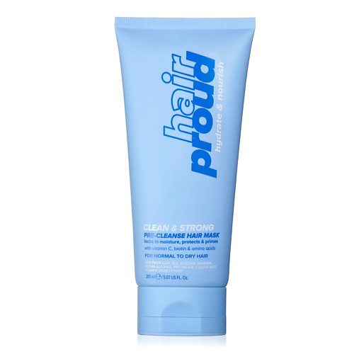 I AM PROUD Маска для нормальных и сухих волос первый этап очищения Hydrate And Nourish Clean And Strong Pre-Cleanse Hair Mask 200 #1