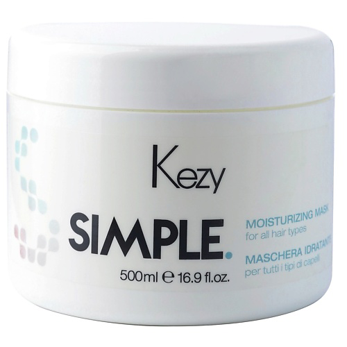KEZY Увлажняющая маска для волос Moisturizing mask SIMPLE 500 #1