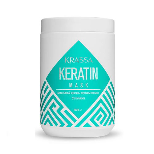 KRASSA Professional Keratin Маска для волос с кератином 1000 #1