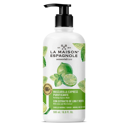 LA MAISON ESPAGNOLE Маска для нормальных и жирных волос очищающая Sensorialcare Purifying Express Mask 500 #1