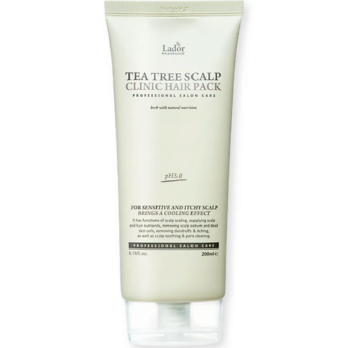 LADOR Маска для кожи головы Tea Tree Scalp Clinic Hair Pack 200 #1