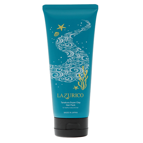 LAZURICO Японская маска Tanakura Super Clay Hair Pack против выпадения и для стимуляции роста 210 #1
