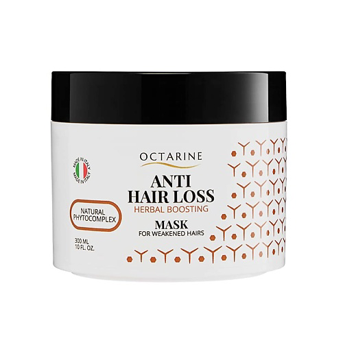 OCTARINE Маска против выпадения волос с натуральным фитокомлексом Anti Hair Loss Herbal Boosting Mask 300 #1