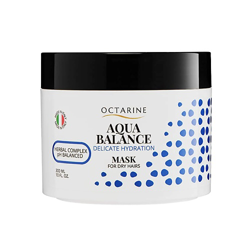 OCTARINE Увлажняющая маска для сухих волос Aqua Balance Delicate Hydration Mask 300 #1