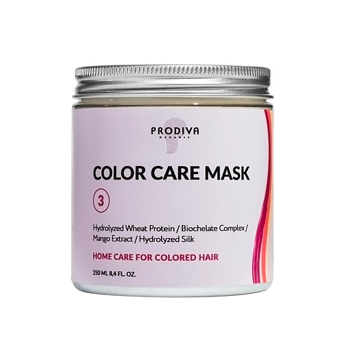 PRODIVA Маска для окрашенных волос COLOR CARE 250 #1