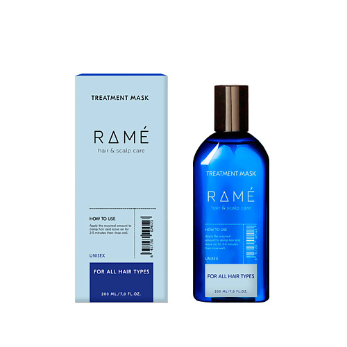 RAMÉ Восстанавливающая маска, для всех типов волос RAMÉ TREATMENT MASK 200 #1