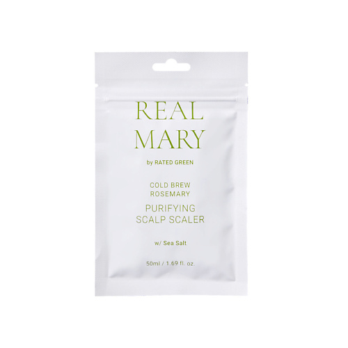 RATED GREEN Очищающая и отшелушивающая маска для кожи головы с соком розмарина Real Mary Purifying Scalp Scaler #1