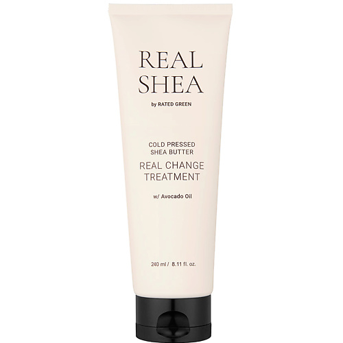 RATED GREEN Питательная маска для волос с маслом ши Real Shea Change Treatment 240 #1