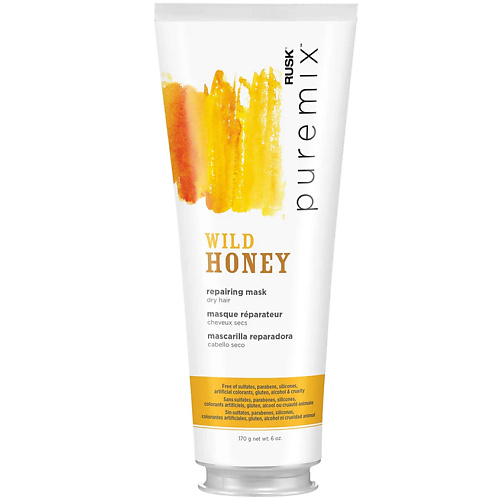 RUSK Восстанавливающая маска с диким медом для сухих волос Puremix Wild Honey Repairing Mask - Dry Hair 177 #1