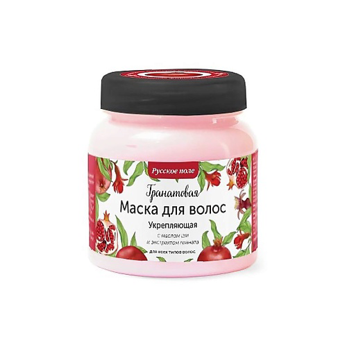 РУССКОЕ ПОЛЕ Маска для волос укрепляющая с экстрактом граната 280 #1