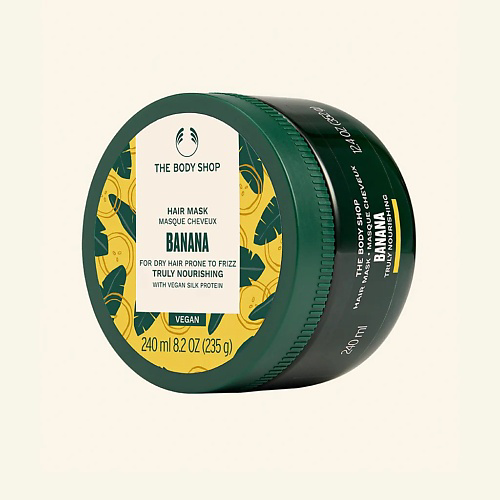 THE BODY SHOP Питательная маска для сухих и непослушных волос Banana 240 #1