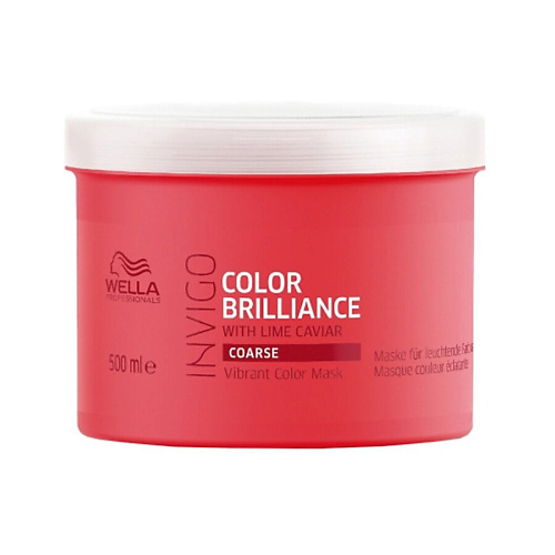 WELLA Invigo Color Brilliance Маска-маска для жестких и окрашенных волос 500 #1