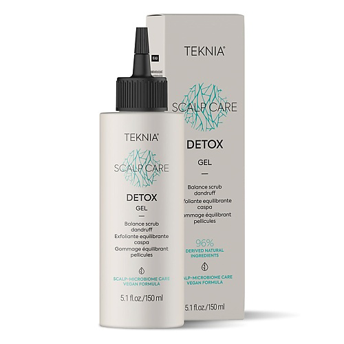 LAKME Скраб-гель отшелушивающий освежающий от перхоти Teknia Scalp Care Detox Gel 150 #1