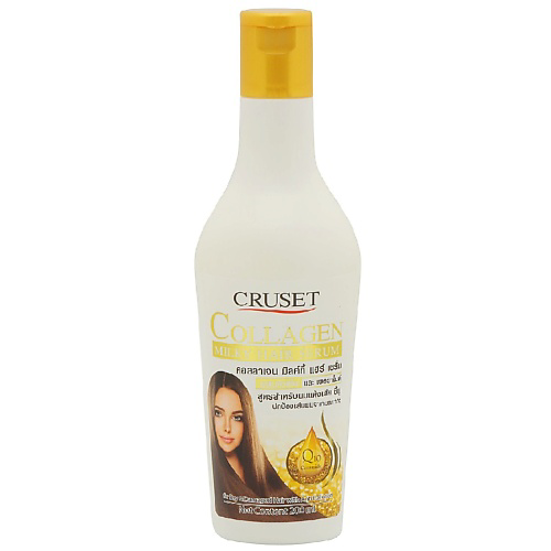 CRUSET Сыворотка для поврежденных волос молочная с Коллагеном Collagen Milky Serum 200 #1