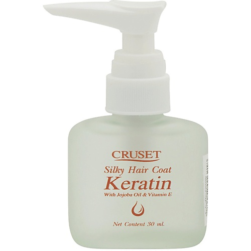 CRUSET Сыворотка с кератином для секущихся кончиков волос Silky Hair Coat Keratin 30 #1