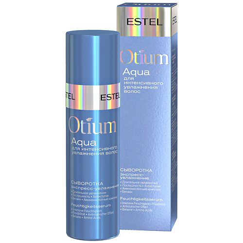 ESTEL PROFESSIONAL ESTEL Сыворотка для волос Экспресс-увлажнение OTIUM AQUA 100 #1