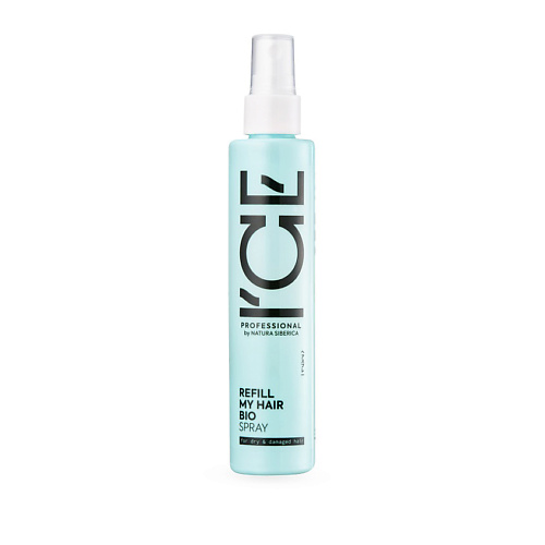 ICE BY NATURA SIBERICA Сыворотка - спрей для сухих и повреждённых волос Refil My Hair Bio Spray 100 #1