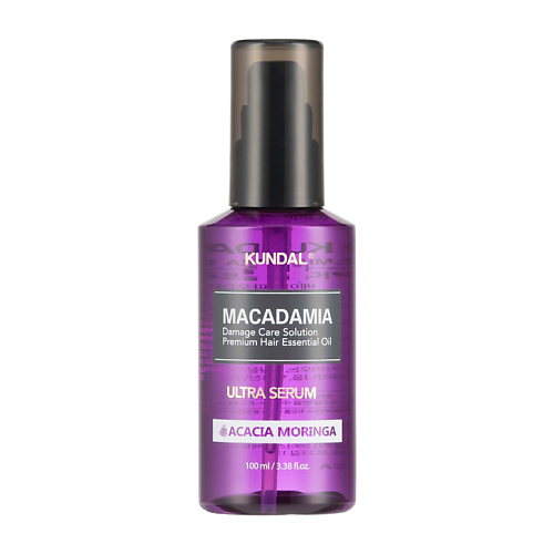 KUNDAL Сыворотка для волос восстанавливающая Акация и Моринга Macadamia Ultra Serum 100 #1