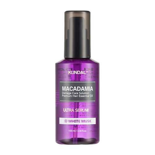 KUNDAL Сыворотка для волос восстанавливающая Белый мускус Macadamia Ultra Serum 100 #1