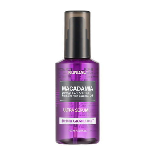 KUNDAL Сыворотка для волос восстанавливающая Розовый грейпфрут Macadamia Ultra Serum 100 #1