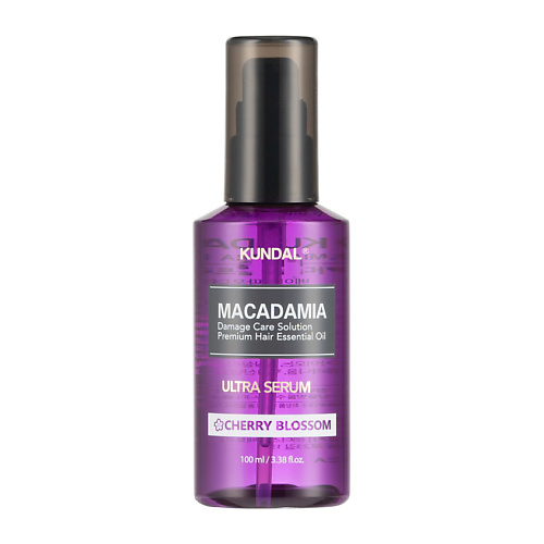 KUNDAL Сыворотка для волос восстанавливающая Цветок вишни Macadamia Ultra Serum 100 #1