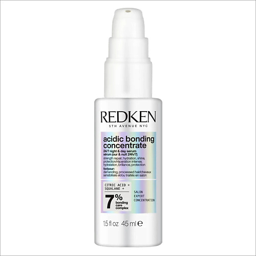 REDKEN Сыворотка для поврежденных волос Acidic Bonding Concentrate 24/7 Night & Day 45 #1
