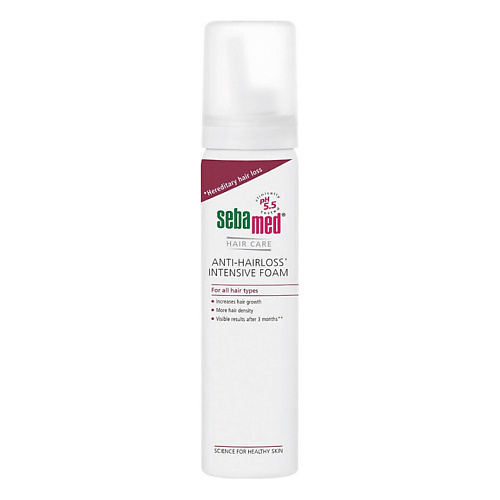 SEBAMED Пенка для волос против выпадения стимулирующая рост Hair Care Anti-Hairloss Intensive Foam 70 #1