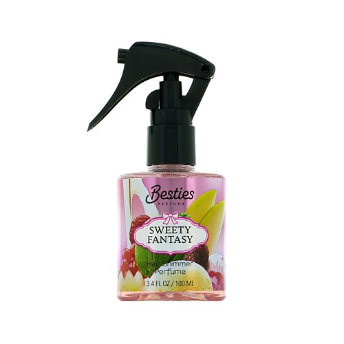 BESTIES Парфюмированный спрей для волос с шиммером HAIR PERFUME Sweety fantasy (жен.) 100 #1