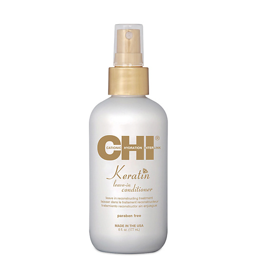 CHI Несмываемый увлажняющий кондиционер для волос Keratin Leave-In Conditioner #1