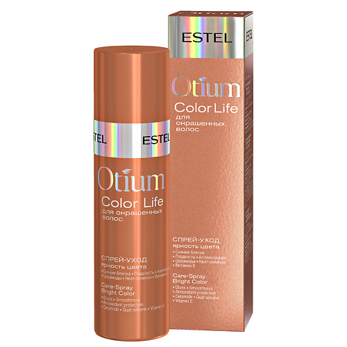 ESTEL PROFESSIONAL ESTEL Спрей-уход для волос OTIUM COLOR LIFE Яркость цвета 100 #1