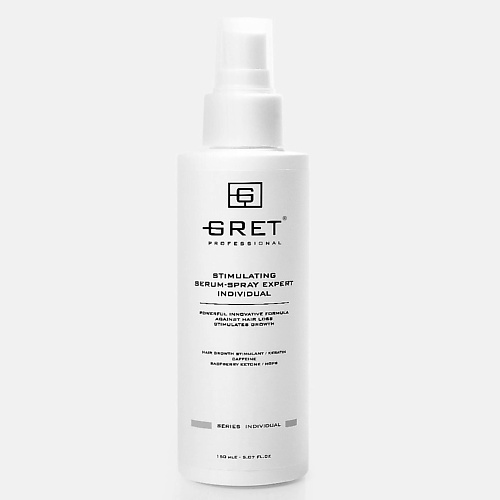 GRET Professional Несмываемая спрей-сыворотка для роста волос SERUM-SPRAY 150 #1