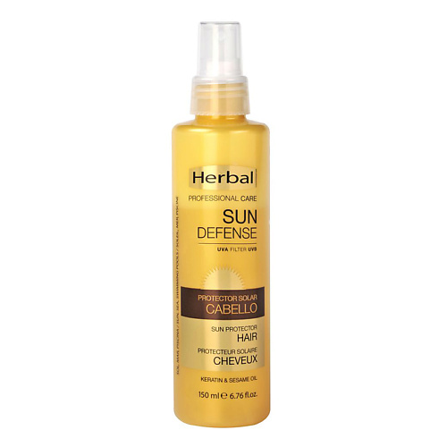 HERBAL Кондиционер-спрей солнцезащитный с маслом кунжута Professional Care Sun Defense 150 #1