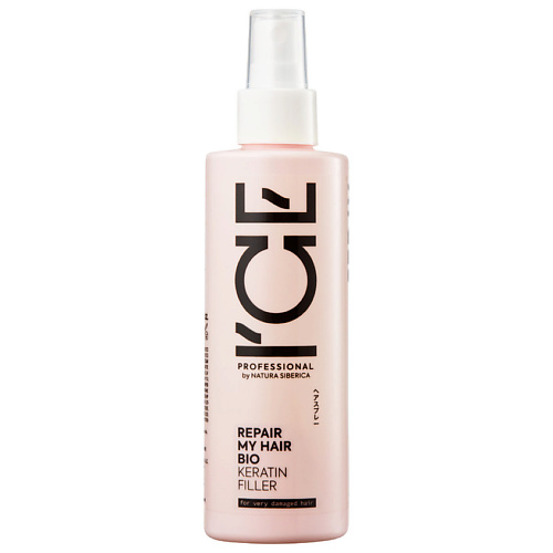 ICE BY NATURA SIBERICA Кератиновый спрей-концентрат для поврежденных волос REPAIR MY HAIR 200 #1