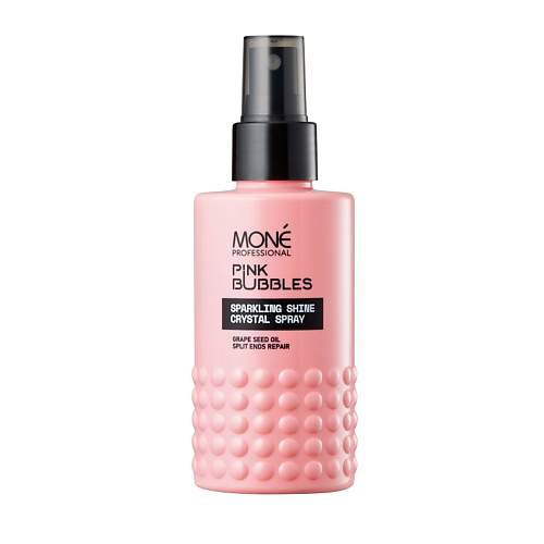 MONE PROFESSIONAL Спрей для блеска волос Pink Bubbles #1