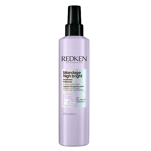 REDKEN Спрей пре-шампунь для яркости осветленных волос Blondage High Bright 250 #1