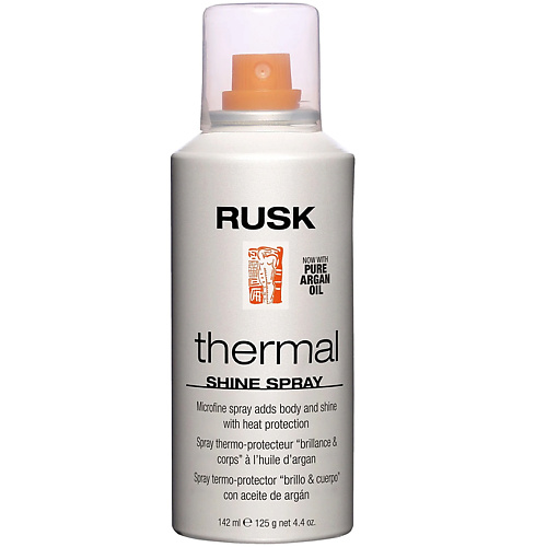 RUSK Лак для волос термозащитный для блеска Thermal Shine Spray 130 #1