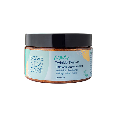 BRAVE.NEW.HAIR Шиммер для тела Minty 250 #1